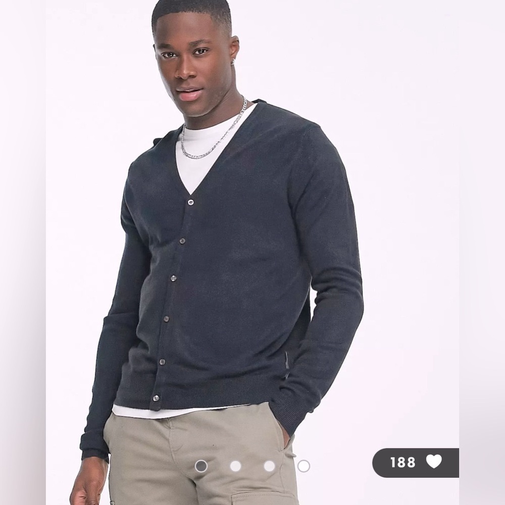 French Connection- Men’s Cardigan Size: Medium